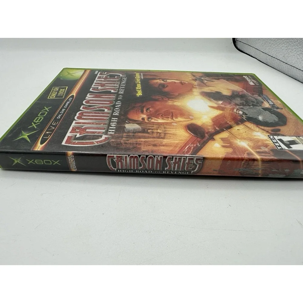 Crimson Skies High Road to Revenge Original Xbox CIB Complete Tested Working
